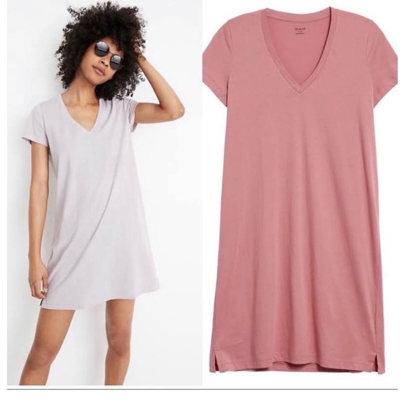 madewell v neck t shirt dress Madewell | Dresses | Madewell Northside Vneck Tshirt Dress Black M